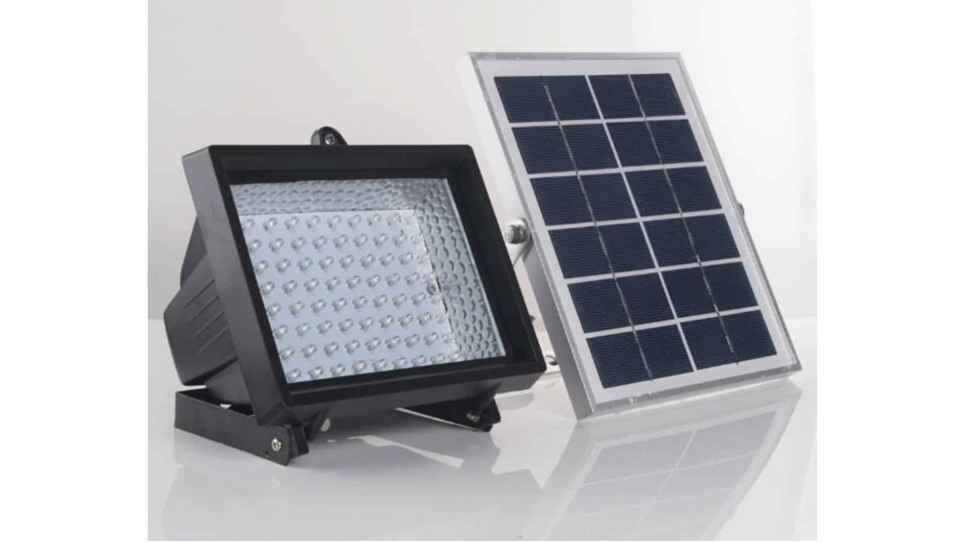 solarcell and led